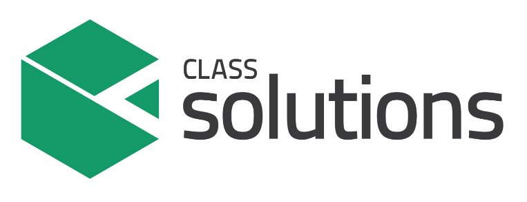 Logo colorido da Class Solutions